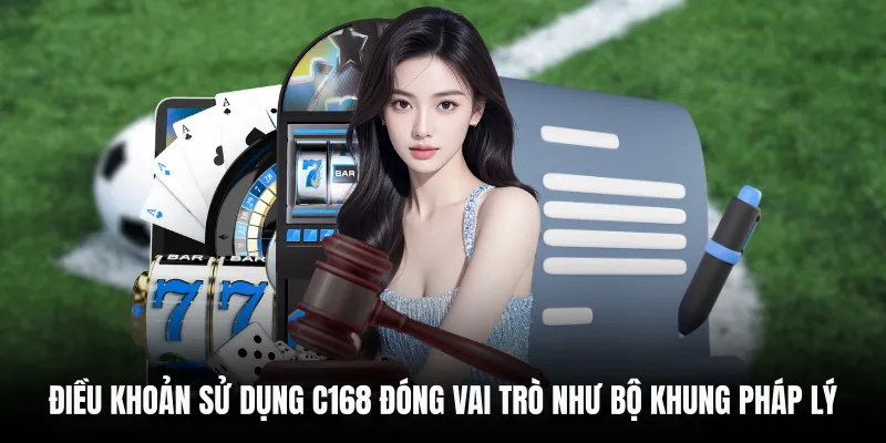 Điều Khoản Sử Dụng 4 Điều khoản sử dụng C168 đóng vai trò như bộ khung pháp lý
